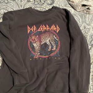 Def Leopard Sweatshirt